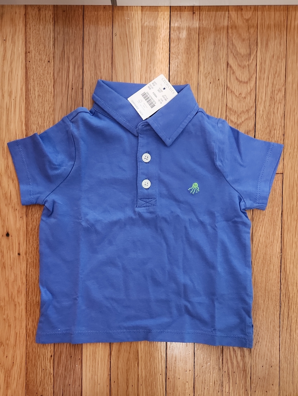 J. Crew Toddler Blue Polo